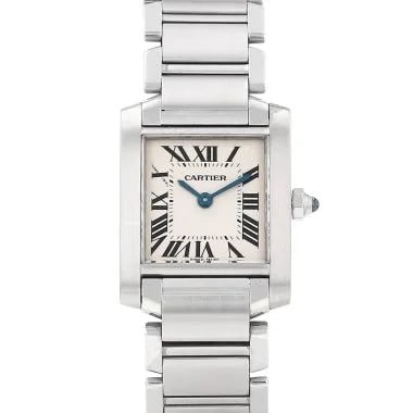 Cartier — Cartier Tank Française Small Model in Steel, Ref: - 2384, Circa 2000 — Watch — resale