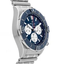 Breitling Super Chronomat B01 Steel Auto 44mm Blue Dial Bracelet AB0136161C1A1 3
