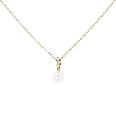 Tasaki — Tasaki in Yellow Gold, Diamonds and Cultured — Jewelry — resale