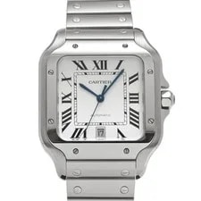 Cartier — Cartier Santos de LM WSSA0018 Silver 738902 — Watch — resale