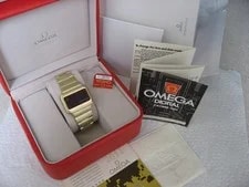 Omega — Omega LED Digital Gold Plated ORG Box&papers IN Excl Cond FOR This AGE ! — Watch — resale