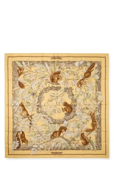 Hermès — & 'Casse-Noisette' Scarf 90 — Accessory — resale