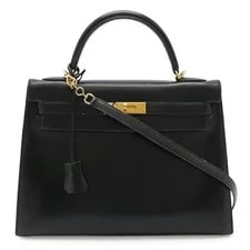 Hermes Kelly 32 , External Stitching, , Bla... GZl1i6xh 2
