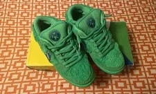 Nike SB — Size 7 - Nike SB Dunk Low X Grateful Dead Bear 2020 — Sneaker — resale