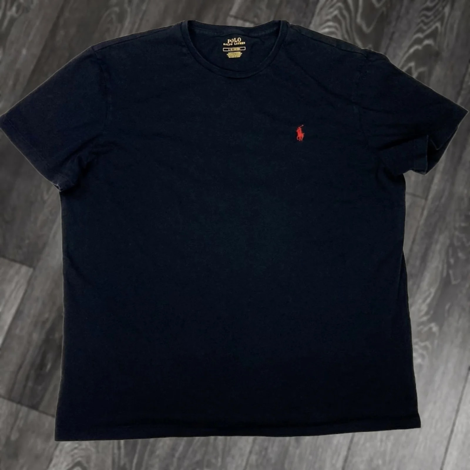Polo Ralph Lauren — Polo Ralph Lauren T-Shirt Large Pony Embroidered Logo Crew Neck Short Sleeve — streetwear — resale
