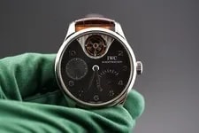 IWC Portuguese Tourbillon IW504207 Mystere 18k White Gold Limited 250pcs 2
