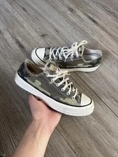 Converse — Converse Carhartt WIP Chuck 70 Low Top Camo Shoes ’s 7 Woman’s 9 — Sneaker — resale
