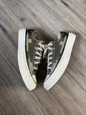 Converse Carhartt WIP Chuck 70 Low Top Camo Shoes ’s 7 Woman’s 9 2