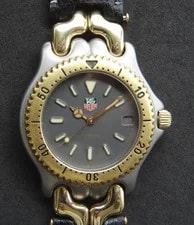 Tag Heuer 200M S95.206M Leather Strap- Battery Needs Changing 2