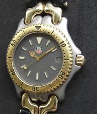 Tag Heuer 200M S95.206M Leather Strap- Battery Needs Changing 3