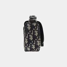 Dior Print Saddle Crossbody - Excellent #Liacqg 4