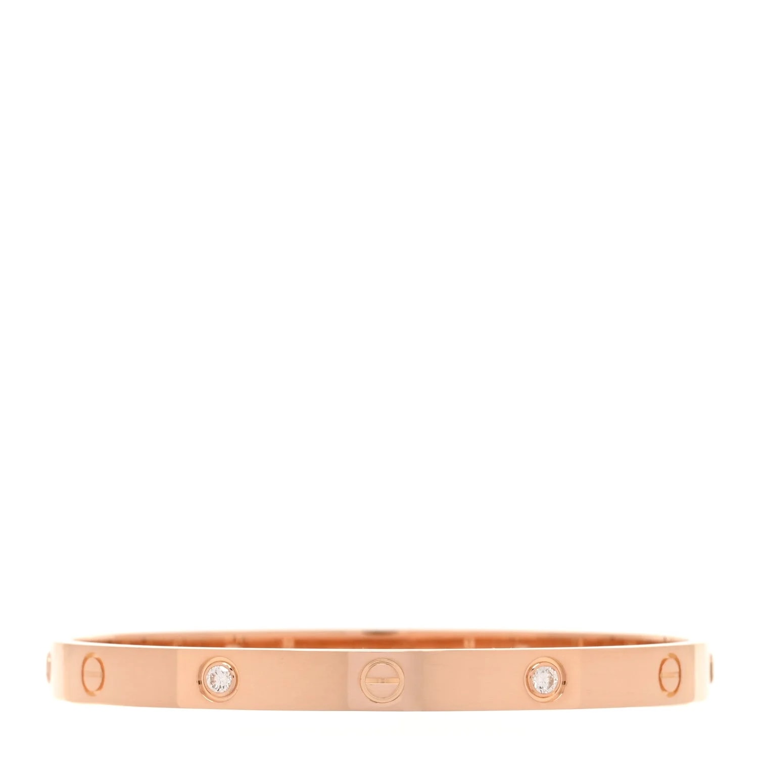 Cartier — 18K 4 Love Bracelet 19 — Jewelry — resale