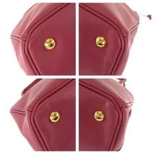 Prada Galleria Triangle Logo Plate 2Way Hardware Shou 3