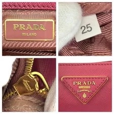 Prada Galleria Triangle Logo Plate 2Way Hardware Shou 4