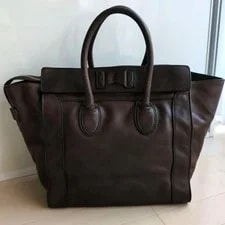 Celine Luggage Dark Medium Classic From Japan 2