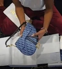 Dior Saddle Monogram Medium Flap 2