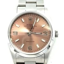 Rolex Air-King 14000 Salmon Dial With Papers 3