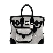 Hermes Cargo Birkin 25 89 Noir 01 Swift (zz073026a1r) 3