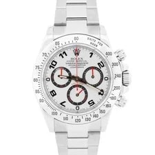 Rolex — Rolex Daytona Cosmograph Silver Racing Steel Random Serial 40mm 116520 — Watch — resale