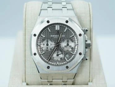 Audemars Piguet — Audemars Piguet Royal OAK Chronograph 26315ST Grey Dial 38MM — Watch — resale