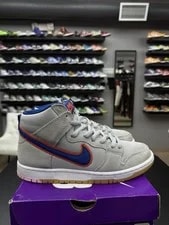 Authentic DH7155 001 Nike SB Dunk High New York Mets ’s Size 8 🔥 3