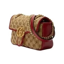 Gucci GG Marmont Label Logo Crossbody Mini 6.8x1.5x4.5 in 4