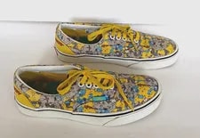 The Simpsons X Vans Era Itchy Scratchy ’S 7 ’S 8.5 Skate Shoe Lace Up 2