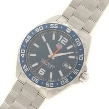 TAG Heuer Formula 1 Date WAZ1010.BA0842 Stainless Steel 43mm Blue Dial #DW2748 2