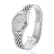 Rolex Datejust 16234 Silver Rome K Number Second Hand 2