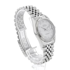 Rolex Datejust 16234 Silver Rome K Number Second Hand 3