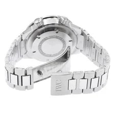 IWC GST Alarm IW353703 40mm SS Silver Dial Automatic #C2699 3