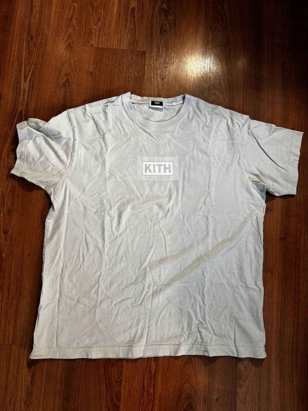 KITH — Kith Treats Greek Box Logo T-shirt — streetwear — resale