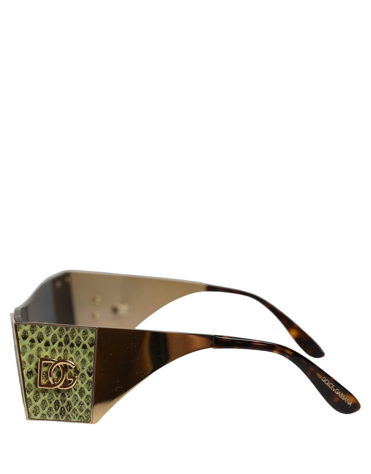 Dolce & Gabbana Metal DG2263 Rectangle Frame Sunglasses 4