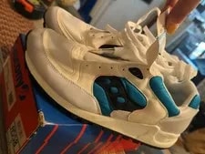 Saucony Jazz 4000 Shoes Sz 9 W/ OG Box Made in USA 2