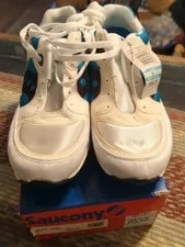 Saucony Jazz 4000 Shoes Sz 9 W/ OG Box Made in USA 3