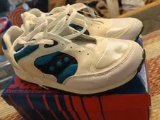 Saucony Jazz 4000 Shoes Sz 9 W/ OG Box Made in USA 4