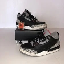 Size 10 2018 AIR Jordan 3 Retro OG / - 854262-001 W BOX! 2
