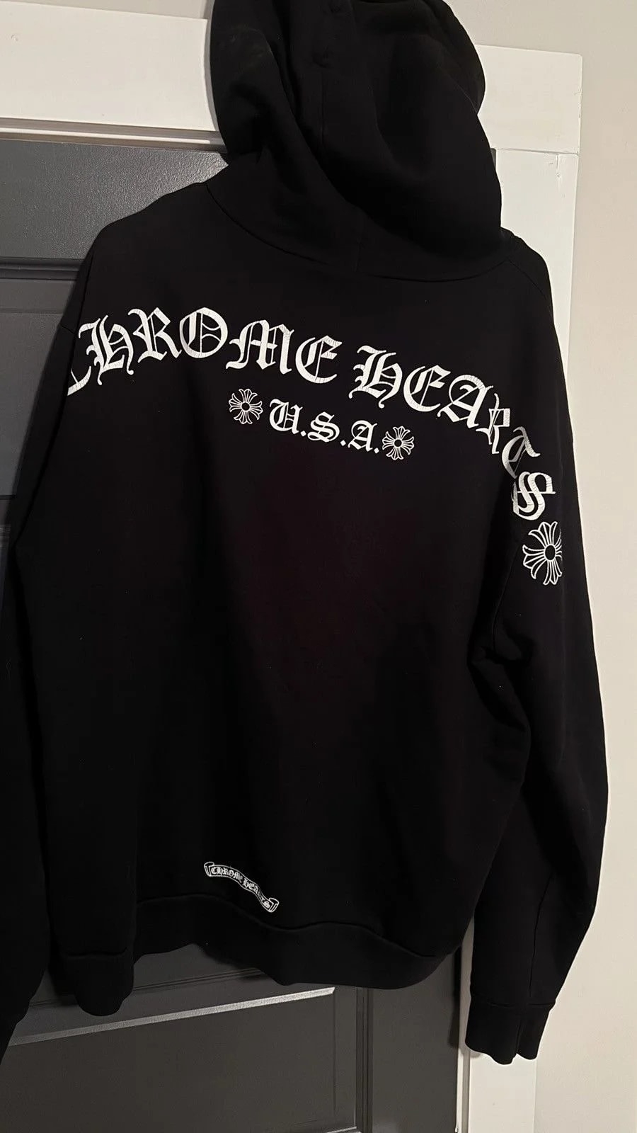 Chrome Hearts — Hearts USA T BAR Hoodie — streetwear — resale