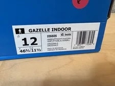 Size 12 - Adidas Gazelle Indoor Hazy 2