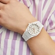Audemars Piguet Royal Oak 77350CB.OO.1266CB.01 '' White Ceramic (2023) 2
