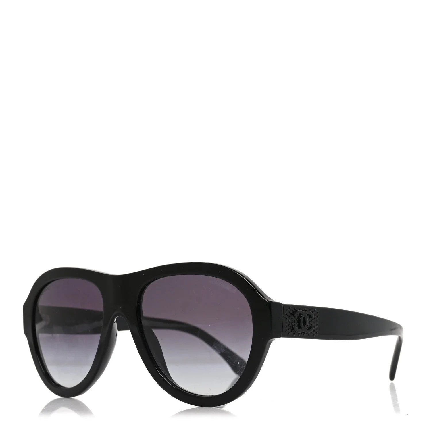 Chanel — Acetate Strass Pilot Sunglasses 5467-B — Accessory — resale