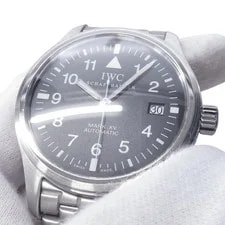 IWC Pilot Mark XV 38mm Stainless Steel Black Dial IW3253-507 4