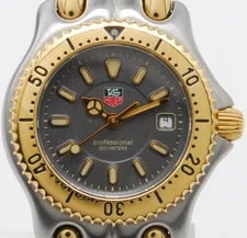 Tag Heuer — TAG Heuer S/el Professional WG1320-2 Gold Quartz Woman [ N. ] Swiss — Watch — resale