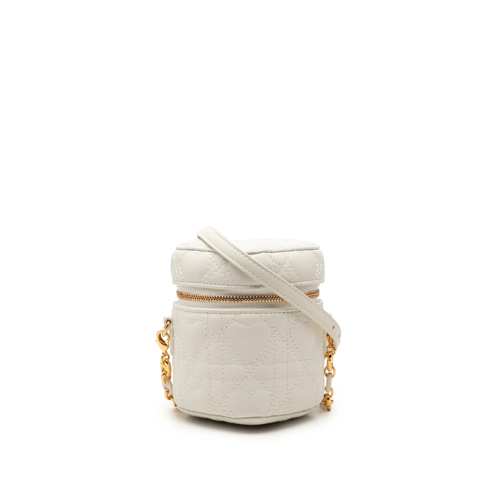 Dior — DiorAmour Micro Heart Vanity Case With Chain — Handbag — resale