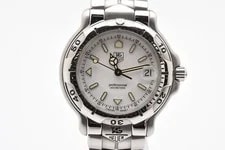 TAG Heuer 6000 WH1211-K1 White Dial Quartz ’S 35mm 3