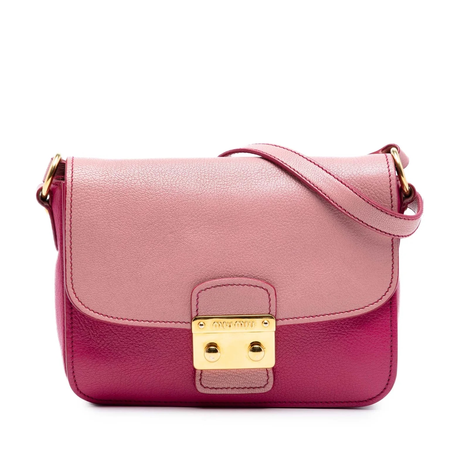 Miu Miu — Madras Crossbody — Handbag — resale