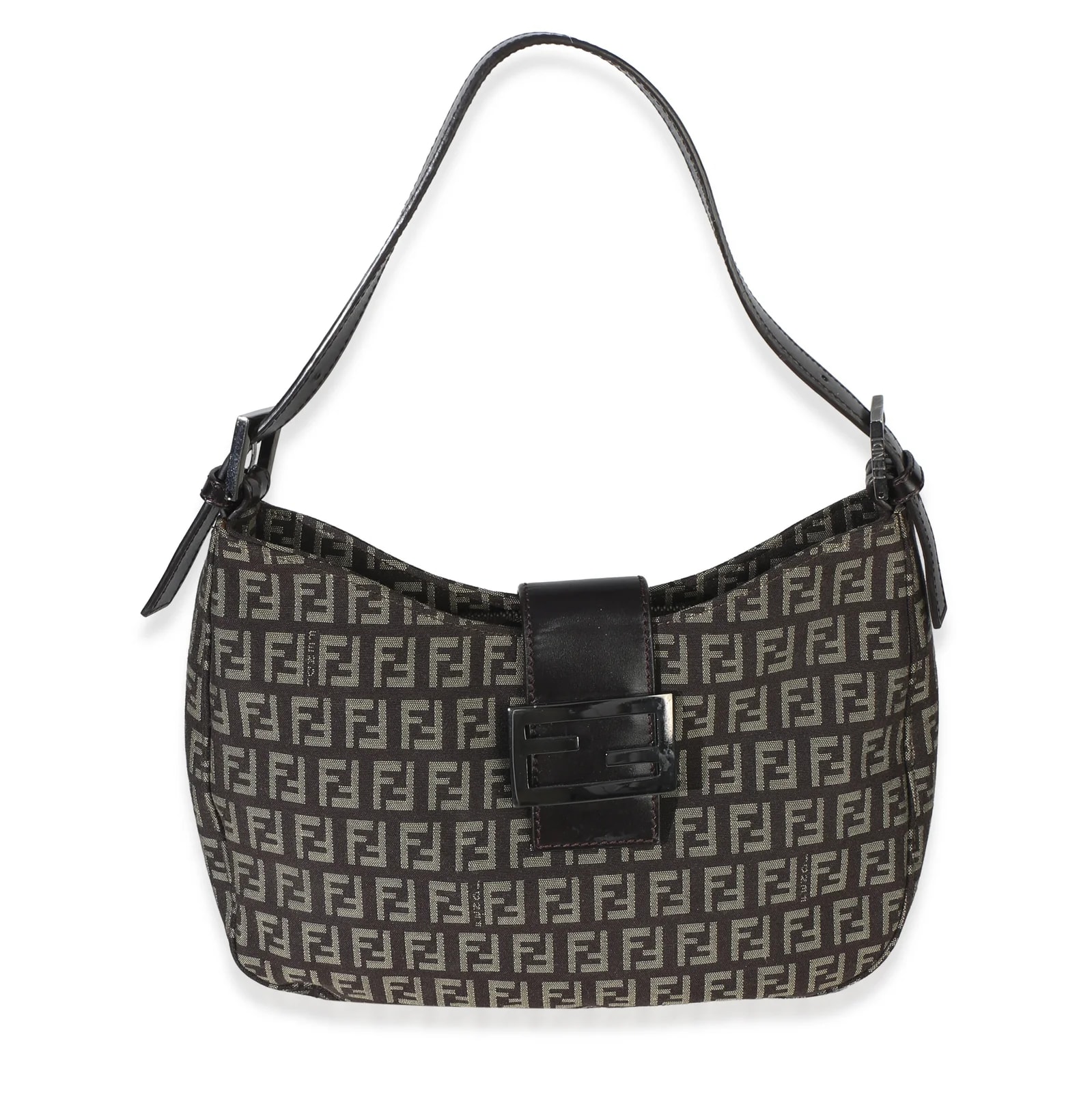 Fendi — Fendi Dark Vitello Hobo — Handbag — resale