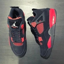 Jordan — Jordan Air 4 ’S Mid Top Lace-Up Retro — Sneaker — resale