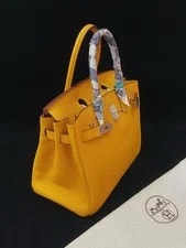 Hermes Birkin 30 Ambre Palladium PHW C Stamp Auth 4