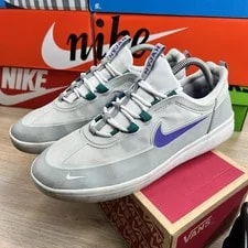 Nike SB — Size 8.5 - Nike SB Nyjah Free 2 Grape BV2078-008 Skate Casual — Sneaker — resale
